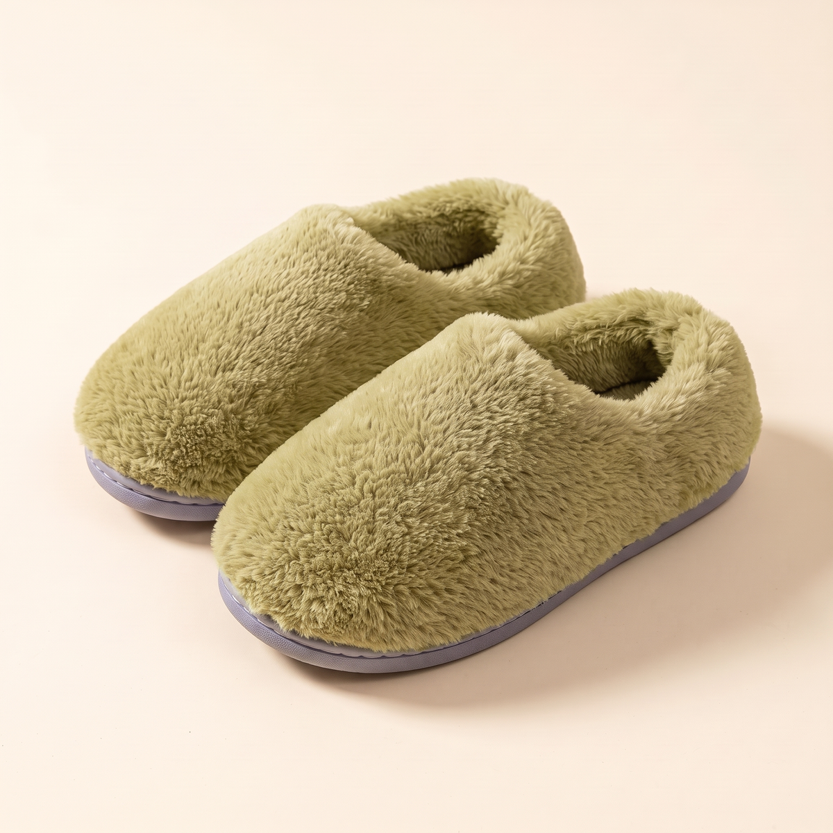 Matching Monster Slippers in Pickle