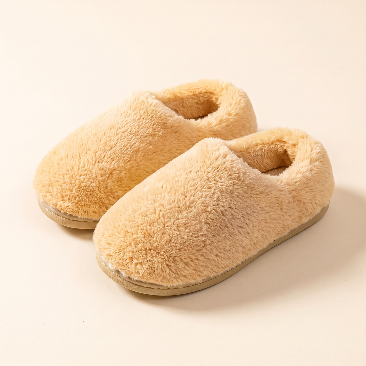 Matching Monster Slippers in Butter
